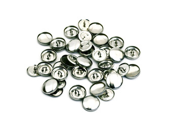 Many buttons are on white background