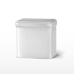 blank metal box template