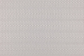 Gray fabric texture with striped hemstitch