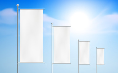 blank billboards, road signs