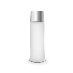 blank cosmetics bottle