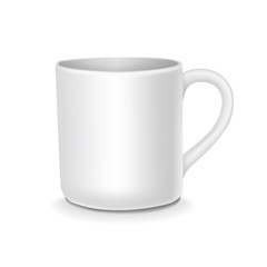 blank white cup