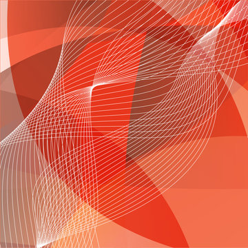 Orange Line Abstarct Background