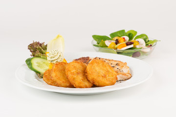 Putenbruststeak mit Röstinchen