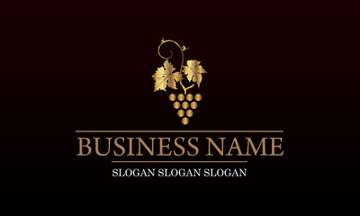 LOGO VIGNOBLE - grappe