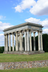 Roman Folly in English garden