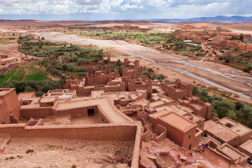 view from Kasbah Ait Benhaddou (Morroco)