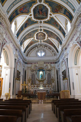 Fototapeta premium Church of Immacolata. Minervino Murge. Puglia. Italy.