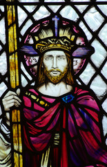 Obraz premium Jesus Christ in stained glass