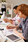 Pensive student