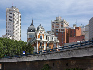 Plaza de España en Madrid
