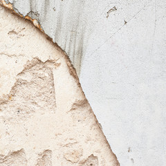 Old grungy concrete wall fragment