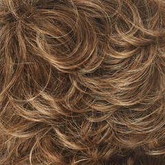 Hair fragment as a background composition