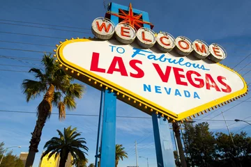 Foto op Canvas Welcome to Las Vegas Sign © somchaij