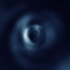  Blurred misty black hole.