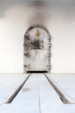 Buddhistisches Krematorium in Thailand