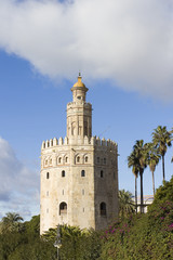 Fototapeta na wymiar Torre del Oro, Seville