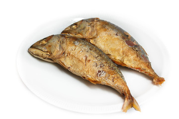 Fried mackerel.