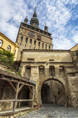 Clock Tower of medieval citadel of Sighisoara, Romania