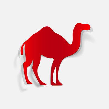realistic design element: camel