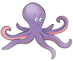 Krake Octopus Tintenfisch