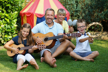 Eine Familie macht Musik