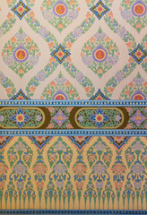 Thai pattern wallpaper
