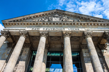 Naklejka premium Reichstag building, Berlin