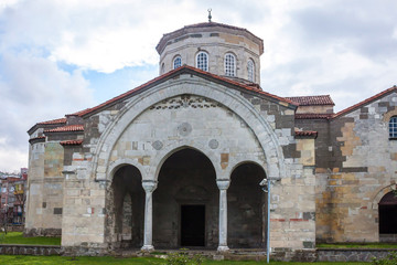 Fototapeta na wymiar The church of Hagia Sophia in Trabzon, Turkey.