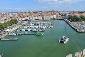 Vieux port de La Rochelle, France