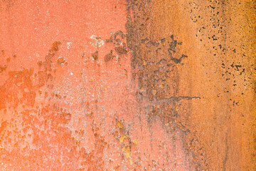 Textured rusty metal weathered and worn abstract background