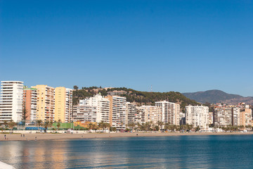 Coastline at Malaga