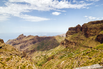Fototapeta premium Tenerife island landscape near Masca village