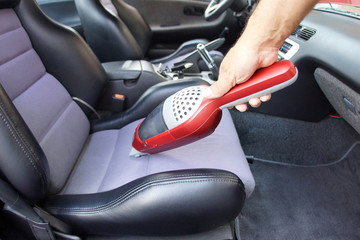 Interior car cleaning © pixelia97