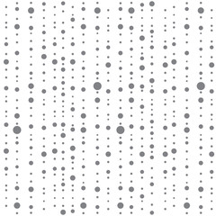 Seamless pattern with pearl thread. vector illustration.