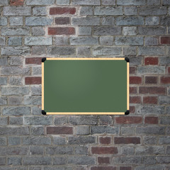 Blank chalkboard