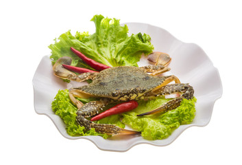Raw crab