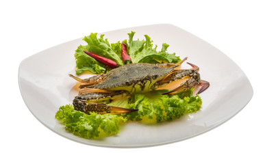 Raw crab