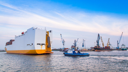 Naklejka premium Hamburger Hafen