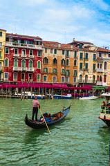 Traditional Venice gandola ride
