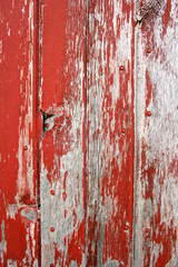 Red Rustic Barn Wood Background