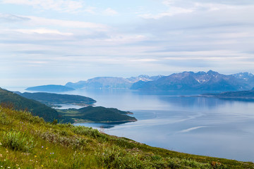 Fototapeta na wymiar Beautiful landscape of Norway, Scandinavia