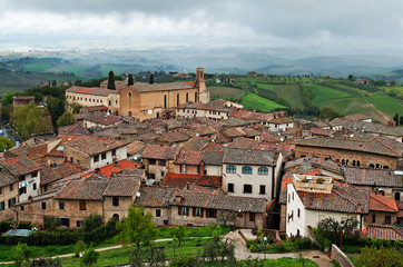 Fototapeta premium San Gimignano Italy