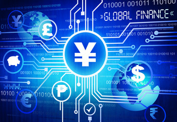 A Blue Global Finance Cartography