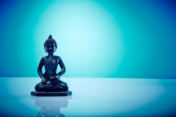 Buddah in lotus pose