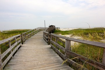 Fototapeta premium Alabama Beach Boardwalk