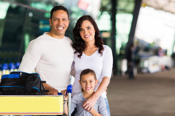 travelling family portrait