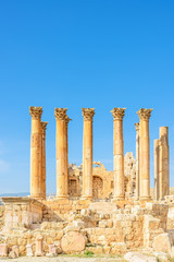 Temple of Artemis is a Roman temple in Jerash, Jordan