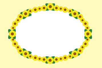 ひまわりフレーム