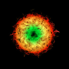 abstract Fireball